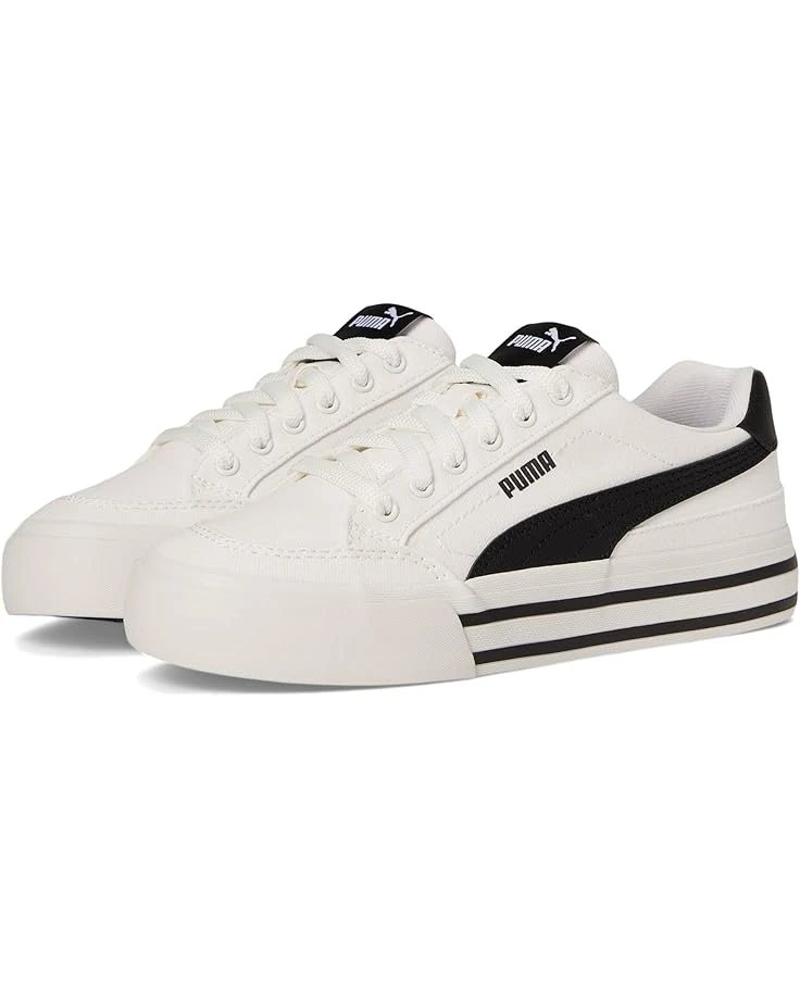 Puma Kids Court Classic Vulc Faux Suede Sneakers (Big Kid) | Sneakers & Athletic Shoes 10 Puma Kids Court Classic Vulc Faux Suede Sneakers (Big Kid) | Sneakers & Athletic Shoes - Image 8