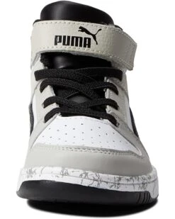 PUMA Kids Rebound Mid Layup Marble (Little Kid) | Sneakers & Athletic Shoes -Kiddie Shoe 61BbABo3 fL. AC SR736920