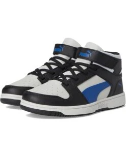 PUMA Kids Rebound Layup Mid Hook And Loop (Little Kid) | Sneakers & Athletic Shoes -Kiddie Shoe 61j5gfvArNL. AC SR736920