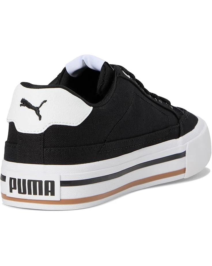 Puma Kids Court Classic Vulc Faux Suede Sneakers (Big Kid) | Sneakers & Athletic Shoes 7 Puma Kids Court Classic Vulc Faux Suede Sneakers (Big Kid) | Sneakers & Athletic Shoes - Image 5