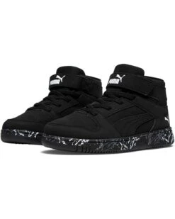 PUMA Kids Rebound Layup Nubuck Mountain Park Hook-and-Loop Preschool (Little Kid) | Sneakers & Athletic Shoes