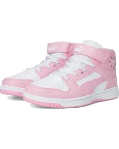 PUMA Kids Rebound Layup Mid Hook And Loop (Little Kid) | Sneakers & Athletic Shoes -Kiddie Shoe 61wPg5tKM8L. AC SR736920