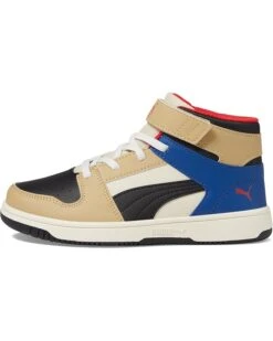 Puma Kids Rebound Layup Synthetic Leather Hook and Loop Sneakers (Little Kid) | Sneakers & Athletic Shoes -Kiddie Shoe 715fNBGxicL. AC SR736920