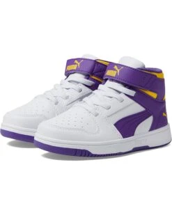 Puma Kids Rebound Layup Synthetic Leather Hook and Loop Sneakers (Little Kid) | Sneakers & Athletic Shoes -Kiddie Shoe 71PFdeeBPL. AC SR736920