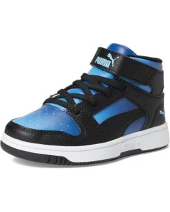 PUMA Kids Rebound Layup Mid Hook And Loop (Little Kid) | Sneakers & Athletic Shoes -Kiddie Shoe 71oSZITIfFL. AC SR736920
