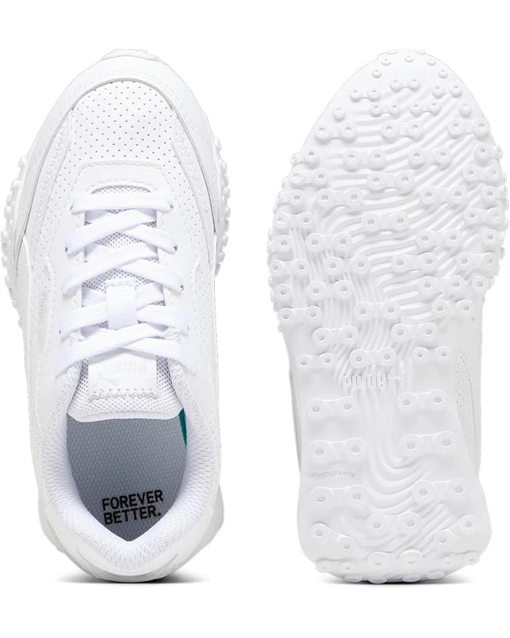 PUMA Kids Blacktop Rider Leather (Little Kid) | Sneakers & Athletic Shoes 4 PUMA Kids Blacktop Rider Leather (Little Kid) | Sneakers & Athletic Shoes - Image 2