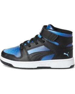 PUMA Kids Rebound Layup Mid Hook And Loop (Little Kid) | Sneakers & Athletic Shoes -Kiddie Shoe 71rWRMTJbQL. AC SR736920