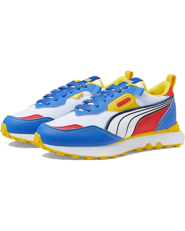 PUMA Kids Rider Future Vintage Primary (Big Kid) | Sneakers & Athletic Shoes 3 PUMA Kids Rider Future Vintage Primary (Big Kid) | Sneakers & Athletic Shoes