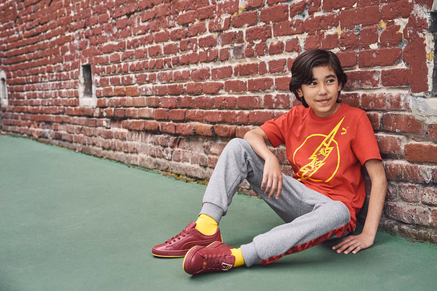 Kiddie Shoe 40 Kiddie Shoe -Kiddie Shoe PUMA x Justice League clothing 2