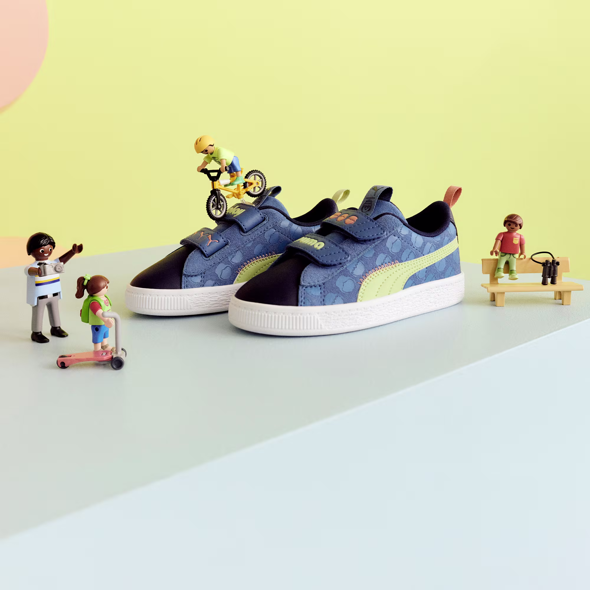 Kiddie Shoe 1 Kiddie Shoe -Kiddie Shoe PUMA x PLAYMOBIL® Suede Classic Little Kids Sneakers
